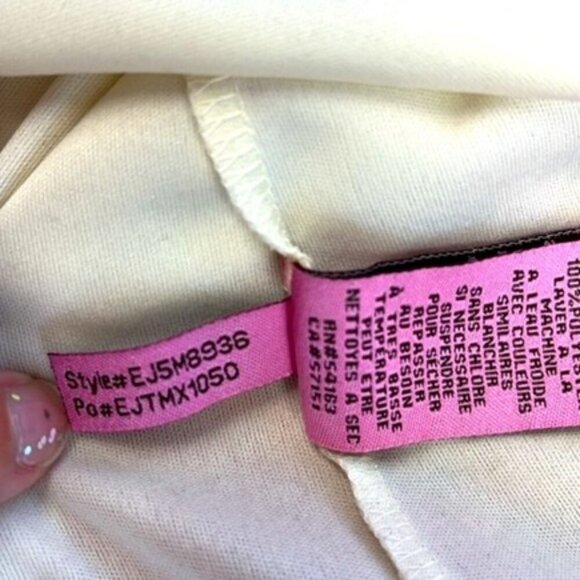 Eliza J Tropical Floral Maxi Gown Chiffon Pleated Sleeveless Dress Cream Red 10 - Picture 11 of 11